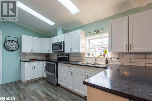 311 Dundas Street Unit# 18, Quinte West, ON - Indoor Photo Showing Kitchen With Double Sink