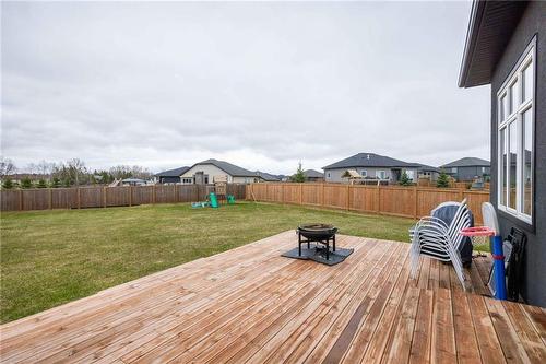 19 Carlington Crescent, Oak Bluff, MB - Outdoor With Deck Patio Veranda