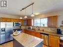 6955 Surrey Street, Powell River, BC  - Indoor Photo Showing Kitchen With Double Sink 