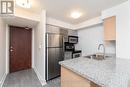 202 - 18 Harrison Garden Boulevard, Toronto, ON  - Indoor Photo Showing Kitchen With Double Sink With Upgraded Kitchen 