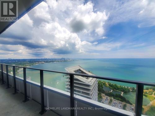 6107 - 30 Shore Breeze Drive, Toronto, ON - Outdoor With Body Of Water With Balcony With View