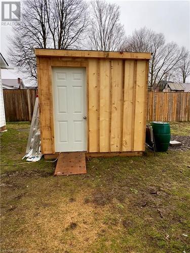 New Storage Shed - 36 Alfred Street W, Wingham, ON - Outdoor