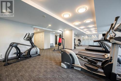 502 - 223 Webb Drive, Mississauga, ON - Indoor Photo Showing Gym Room