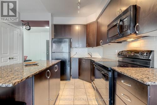 502 - 223 Webb Drive, Mississauga, ON - Indoor Photo Showing Kitchen With Upgraded Kitchen