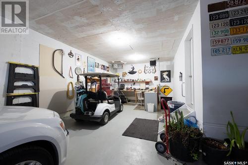 306 Lakeshore Road, Leslie Beach, SK - Indoor Photo Showing Garage