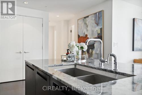 2506 - 180 University Avenue, Toronto, ON - Indoor Photo Showing Kitchen With Double Sink With Upgraded Kitchen