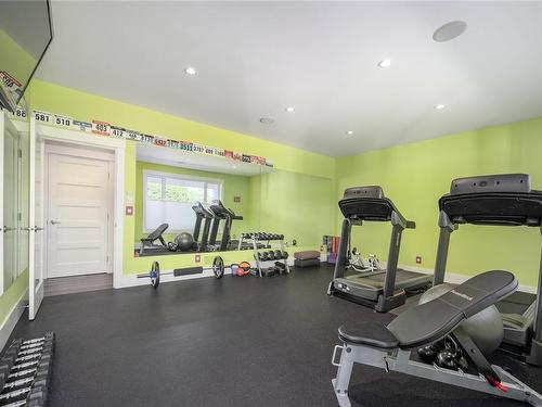 318 Wisteria St, Parksville, BC - Indoor Photo Showing Gym Room