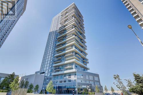 #908 -225 Village Green Sq, Toronto, ON - Outdoor With Balcony With Facade