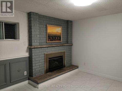 48 Cherry Hills Road, Vaughan, ON - Indoor Photo Showing Living Room With Fireplace