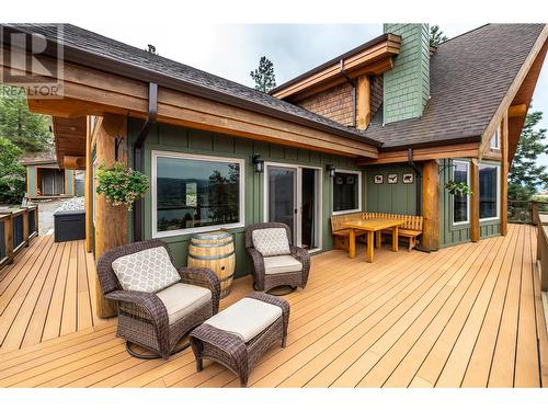 2670 Winifred Road, Naramata, BC - Outdoor With Deck Patio Veranda With Exterior