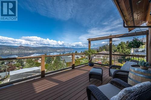 2670 Winifred Road, Naramata, BC - Outdoor With Deck Patio Veranda With View