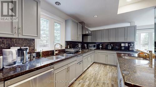 8 Mead Court, Toronto, ON - Indoor Photo Showing Kitchen With Double Sink