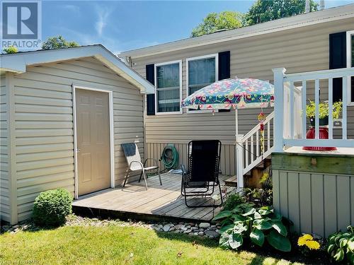 16 Cherokee Lane, Meneset, ON - Outdoor With Deck Patio Veranda With Exterior