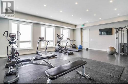 311 - 650 Sauve Street, Milton, ON - Indoor Photo Showing Gym Room