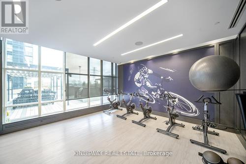 304 - 7 Mabelle Avenue, Toronto, ON - Indoor Photo Showing Gym Room