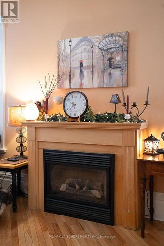 55 Front Street N, Trent Hills, ON - Indoor Photo Showing Living Room With Fireplace