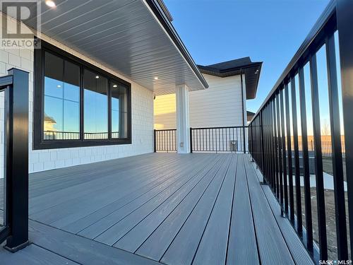 107 Woolf Bend, Saskatoon, SK - Outdoor With Deck Patio Veranda With Exterior