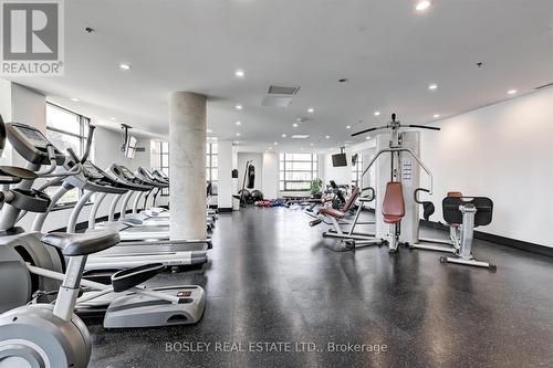 118 - 88 Colgate Avenue, Toronto, ON - Indoor Photo Showing Gym Room
