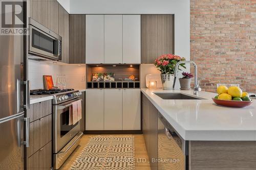 118 - 88 Colgate Avenue, Toronto, ON - Indoor Photo Showing Kitchen With Upgraded Kitchen