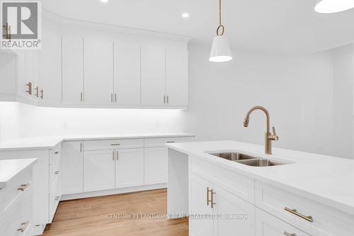 75 Seymour Street W, Centre Hastings, ON - Indoor Photo Showing Kitchen With Double Sink