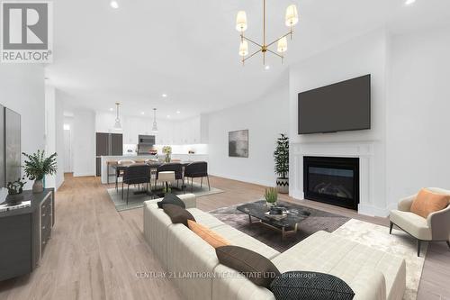 75 Seymour Street W, Centre Hastings, ON - Indoor Photo Showing Living Room With Fireplace