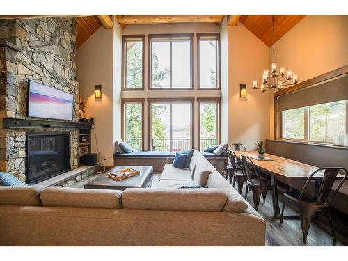 502 - 5258 Highline Drive, Fernie, BC - Indoor Photo Showing Other Room With Fireplace