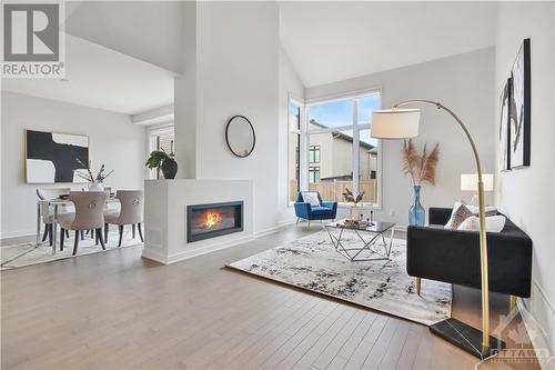925 Islington Way, Ottawa, ON - Indoor Photo Showing Living Room With Fireplace
