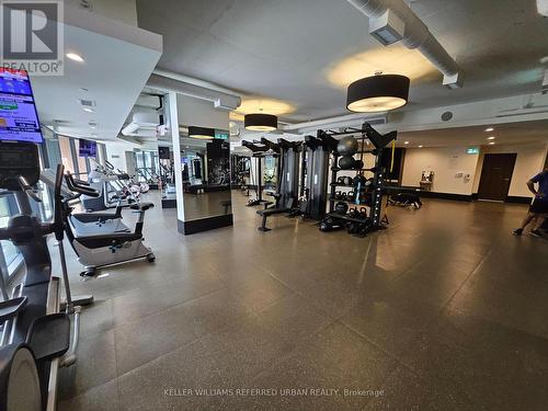 221 - 38 Iannuzzi Street, Toronto, ON - Indoor Photo Showing Gym Room