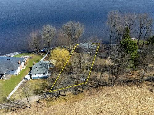 Aerial photo - 404 Ch. Couet, Batiscan, QC - Outdoor With View