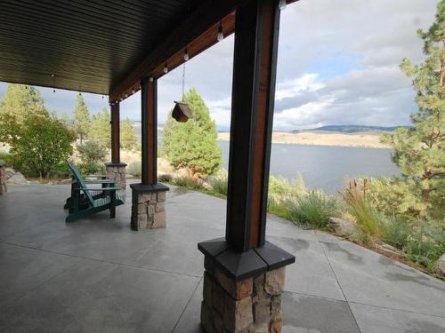 6488 Monck Park Rd, Merritt, BC - Outdoor With Body Of Water With Deck Patio Veranda With View