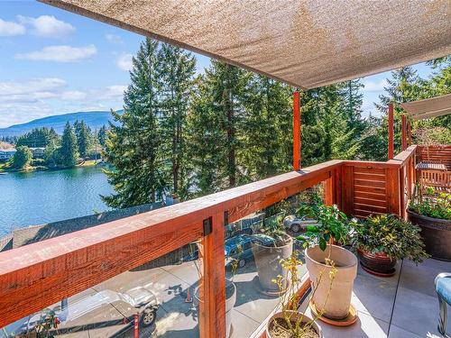 491 Woodhaven Dr, Nanaimo, BC - Outdoor With Body Of Water With Deck Patio Veranda