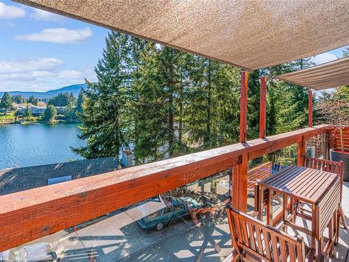 491 Woodhaven Dr, Nanaimo, BC - Outdoor With Body Of Water With Deck Patio Veranda