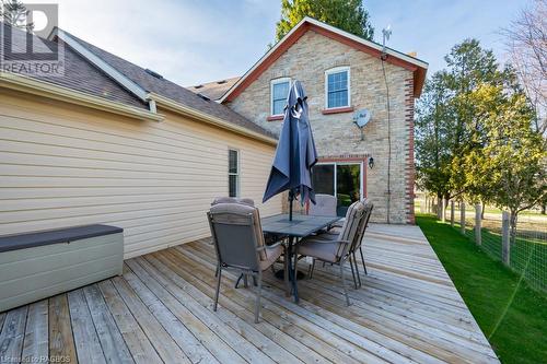158 Kinross Street, Priceville, ON - Outdoor With Deck Patio Veranda With Exterior