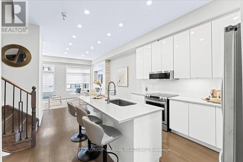 131 Lebovic Campus Drive, Vaughan, ON - Indoor Photo Showing Kitchen With Upgraded Kitchen