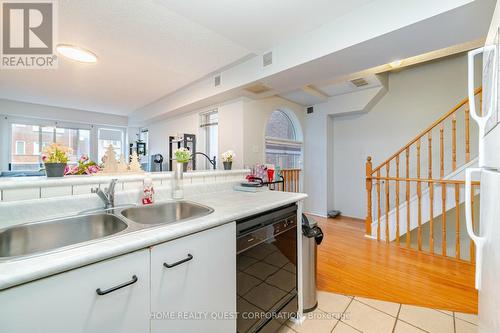165 - 99 Bristol Road E, Mississauga, ON - Indoor Photo Showing Kitchen With Double Sink