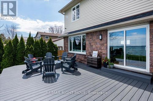 3789 Wood Avenue, Severn, ON - Outdoor With Deck Patio Veranda With Exterior