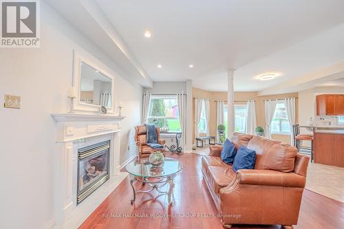 49 Jessica Drive, Barrie, ON - Indoor Photo Showing Living Room With Fireplace