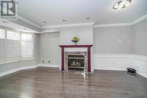 803 - 28 Rosebank Drive, Toronto, ON - Indoor Photo Showing Other Room With Fireplace