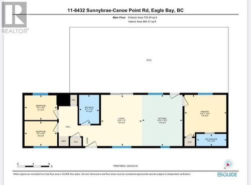 6432 Sunnybrae Canoe Point Road Lot# 11, Tappen, BC 