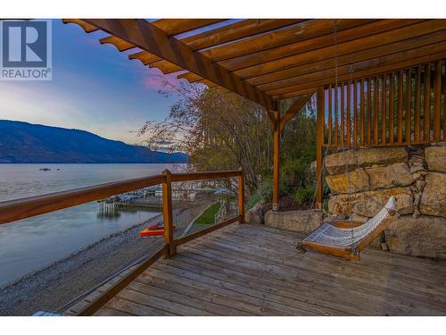 2200 Dewdney Road, Kelowna, BC - Outdoor With Body Of Water With Deck Patio Veranda With View