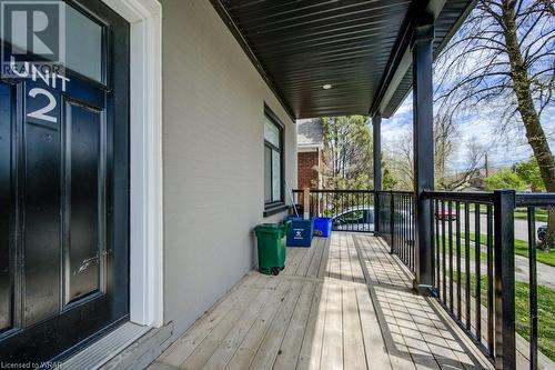 374 Louisa Street, Kitchener, ON - Outdoor With Deck Patio Veranda With Exterior