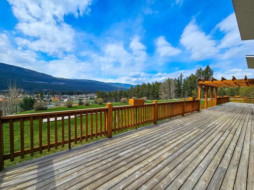 5769 Highway 95, Edgewater, BC - Outdoor With Deck Patio Veranda With View