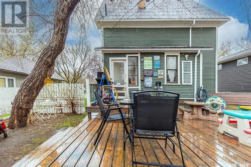 1059 Willow Avenue, Moose Jaw, SK - Outdoor With Deck Patio Veranda