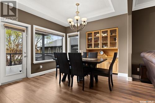 405 Fairway Bay, White City, SK - Indoor Photo Showing Dining Room