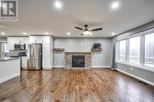 3780 Dejong Road, Hamilton Township, ON - Indoor With Fireplace