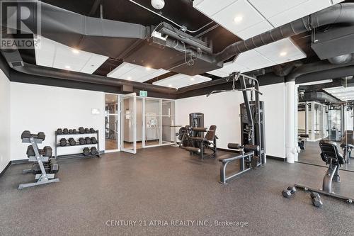 3607 - 60 Fredrick Street, Kitchener, ON - Indoor Photo Showing Gym Room