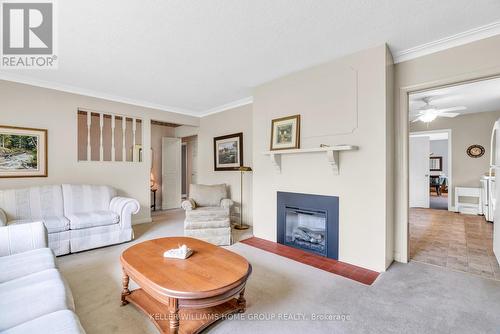 29 Elginfield Drive, Guelph, ON - Indoor Photo Showing Living Room With Fireplace