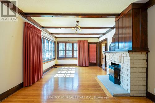62 Maple Avenue S, Mississauga, ON - Indoor Photo Showing Other Room With Fireplace
