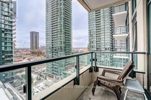 1414 - 4055 Parkside Village Drive, Mississauga, ON - Outdoor With Balcony
