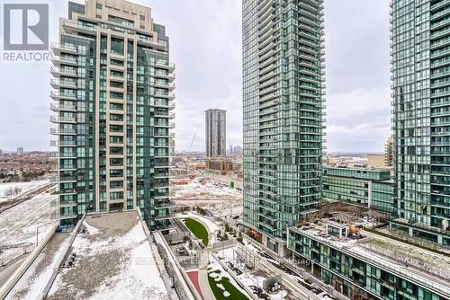 1414 - 4055 Parkside Village Drive, Mississauga, ON - Outdoor With Facade